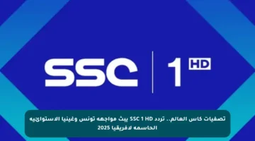 تصفيات كأس العالم.. تردد SSC 1 HD يبث مواجهة تونس وغينيا الاستوائية الحاسمة لأفريقيا 2025